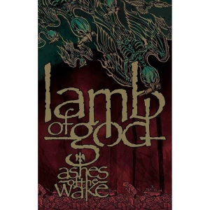 Lamb Of God - Ashes Of The Wake Textile Poster i gruppen MERCHANDISE / Merch / Hårdrock hos Bengans Skivbutik AB (5538726)