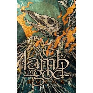 Lamb Of God - Omens Textile Poster i gruppen MERCHANDISE / Merch / Hårdrock hos Bengans Skivbutik AB (5538727)