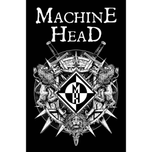 Machine Head - Crest Textile Poster i gruppen MERCHANDISE / Merch / Hårdrock hos Bengans Skivbutik AB (5538729)