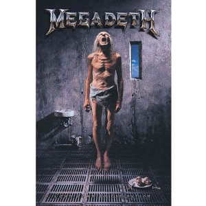 Megadeth - Countdown To Extinction Textile Poster i gruppen MERCHANDISE / Merch / Hårdrock hos Bengans Skivbutik AB (5538734)