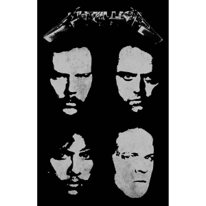 Metallica - Black Album Textile Poster i gruppen MERCHANDISE / Merch / Hårdrock hos Bengans Skivbutik AB (5538739)