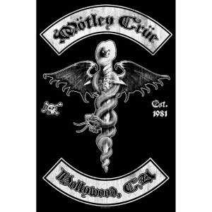 Motley Crue - Hollywood Textile Poster i gruppen MERCHANDISE / Merch / Hårdrock hos Bengans Skivbutik AB (5538741)