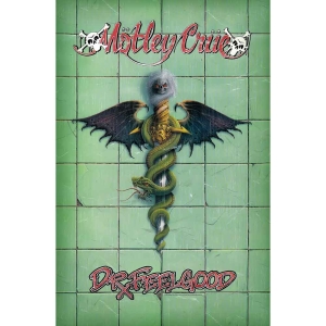 Motley Crue - Dr Feelgood Textile Poster i gruppen MERCHANDISE / Merch / Hårdrock hos Bengans Skivbutik AB (5538743)