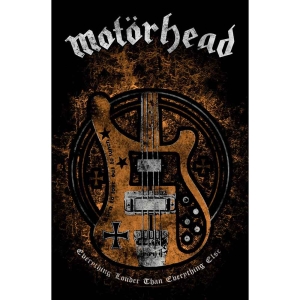 Motorhead - Lemmy's Bass Textile Poster i gruppen MERCHANDISE / Merch / Hårdrock hos Bengans Skivbutik AB (5538746)