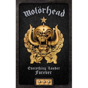 Motorhead - Everything Louder Forever Textile Poster i gruppen MERCHANDISE / Merch / Hårdrock hos Bengans Skivbutik AB (5538747)
