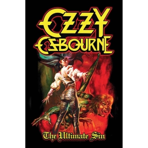Ozzy Osbourne - The Ultimate Sin Textile Poster i gruppen MERCHANDISE / Merch / Hårdrock hos Bengans Skivbutik AB (5538754)