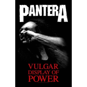 Pantera - Vulgar Display Of Power Textile Poster i gruppen MERCHANDISE / Merch / Hårdrock hos Bengans Skivbutik AB (5538756)