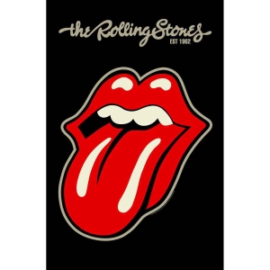 Rolling Stones - Tongue Textile Poster i gruppen MERCHANDISE / Merch / Pop-Rock hos Bengans Skivbutik AB (5538763)