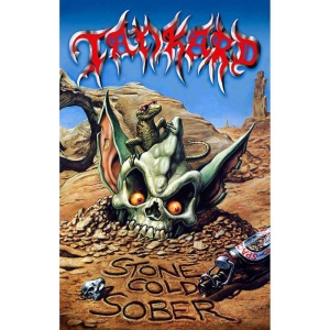 Tankard - Stone Cold Sober Textile Poster i gruppen MERCHANDISE / Merch / Hårdrock hos Bengans Skivbutik AB (5538773)