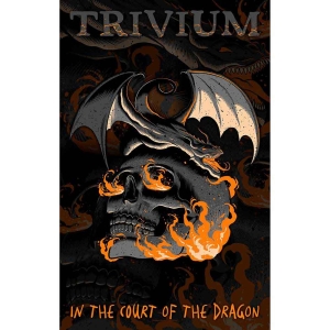 Trivium - In The Court Of The Dragon Textile Poste i gruppen MERCHANDISE / Merch / Hårdrock hos Bengans Skivbutik AB (5538780)