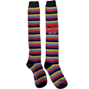 The Beatles - Love Me Do Lady Multi Knee Socks i gruppen MERCHANDISE /  /  hos Bengans Skivbutik AB (5538791)