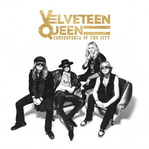 Velveteen Queen - Consequence Of The City (Purple Vinyl) in the group VINYL / Upcoming releases / Hårdrock at Bengans Skivbutik AB (5539570)