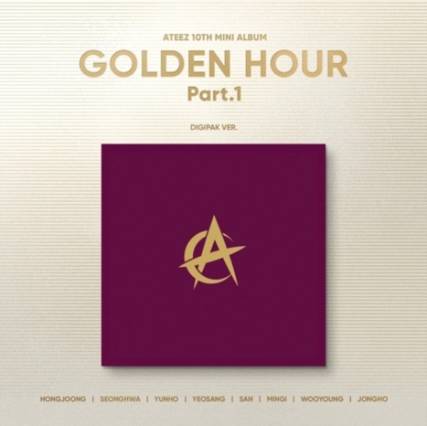 Ateez - Golden Hour : Part 1 (Digipack) (Random) i gruppen VI TIPSAR / Fredagsreleaser / Fredag den 14:e Juni 2024 hos Bengans Skivbutik AB (5539623)