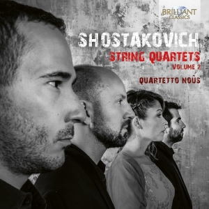 Quartetto Nous - Shostakovich: String Quartets, Vol. i gruppen CD / Kommande / Klassiskt hos Bengans Skivbutik AB (5539851)