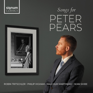 Robin Tritschler Philip Higham Ma - Songs For Peter Pears i gruppen CD / Kommande / Klassiskt hos Bengans Skivbutik AB (5539992)