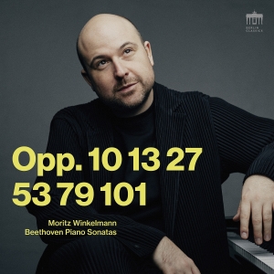 Moritz Winkelmann - Beethoven: Piano Sonatas, Opp. 10, i gruppen CD / Kommande / Klassiskt hos Bengans Skivbutik AB (5540026)