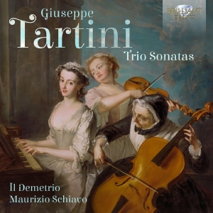 Il Demetrio Maurizio Schiavo - Tartini: Trio Sonatas i gruppen CD / Kommande / Klassiskt hos Bengans Skivbutik AB (5540041)