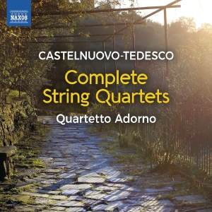 Quartetto Adorno - Castelnuovo-Tedesco: String Quartet i gruppen CD / Kommande / Klassiskt hos Bengans Skivbutik AB (5540051)