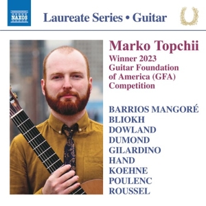 Marko Topchii - Guitar Recital i gruppen CD / Kommande / Klassiskt hos Bengans Skivbutik AB (5540052)
