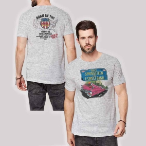 Bruce Springsteen - Pink Cadillac Uni Grey    S i gruppen Minishops / Bruce Springsteen / springsteen-merch hos Bengans Skivbutik AB (5540638r)