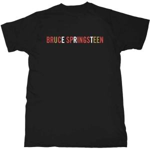 Bruce Springsteen - Logo Uni Bl T-Shirt i gruppen Minishops / Bruce Springsteen / springsteen-merch hos Bengans Skivbutik AB (5540639r)