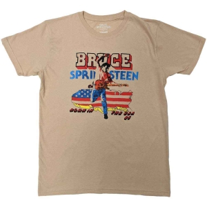 Bruce Springsteen - Born In The Usa '85 Uni Sand    S i gruppen MERCHANDISE / T-shirt / Nyheter / Pop-Rock hos Bengans Skivbutik AB (5540642r)