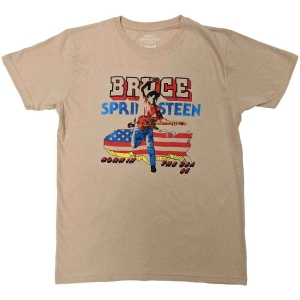 Bruce Springsteen - Born In The Usa '85 Uni Sand    S i gruppen Minishops / Bruce Springsteen / springsteen-merch hos Bengans Skivbutik AB (5540642r)