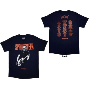Bruce Springsteen - Tour '23 Guitar Uni Navy    S i gruppen MERCHANDISE / T-shirt / Nyheter / Pop-Rock hos Bengans Skivbutik AB (5540650r)