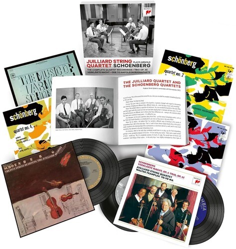 Juilliard String Quartet - The Juilliard String Quartet Plays Schoenberg i gruppen CD / Klassiskt hos Bengans Skivbutik AB (5540672)