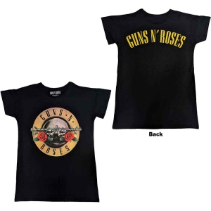 Guns N Roses - Classic Logo Lady Bl Nightdress: i gruppen MERCHANDISE / Merch / Hårdrock hos Bengans Skivbutik AB (5540909r)