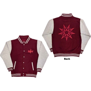 Slipknot - 9-Point Star Uni Maroon/Grey Vj: i gruppen MERCHANDISE / Merch / Hårdrock hos Bengans Skivbutik AB (5541262r)