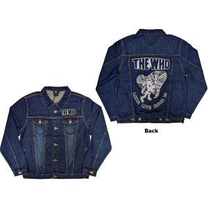 The Who - Long Live Rock Uni Denim Jacket:  i gruppen MERCHANDISE / Merch / Pop-Rock hos Bengans Skivbutik AB (5541266r)