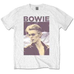David Bowie - Smoking Uni Wht    S i gruppen MERCHANDISE / T-shirt / Nyheter / Pop-Rock hos Bengans Skivbutik AB (5541271)