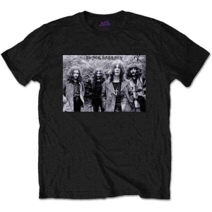 Black Sabbath - Group Shot Uni Bl    S i gruppen MERCHANDISE / T-shirt / Nyheter / Hårdrock hos Bengans Skivbutik AB (5541506r)