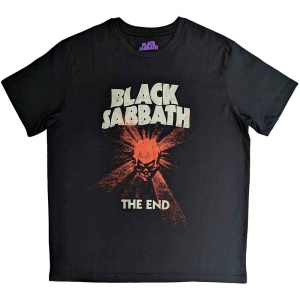 Black Sabbath - The End Skull Shine Uni Bl    S i gruppen MERCHANDISE / T-shirt / Nyheter / Hårdrock hos Bengans Skivbutik AB (5541509r)