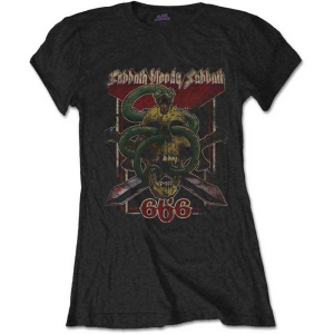Black Sabbath - Bloody Sabbath 666 Lady Bl    S i gruppen MERCHANDISE / T-shirt / Hårdrock hos Bengans Skivbutik AB (5541511r)
