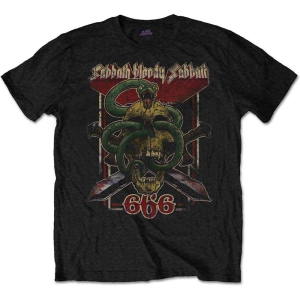 Black Sabbath - Bloody Sabbath 666 Uni Bl    S i gruppen MERCHANDISE / T-shirt / Nyheter / Hårdrock hos Bengans Skivbutik AB (5541512r)
