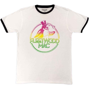 Fleetwood Mac - Penguin Ringer Uni Wht S i gruppen MERCHANDISE / T-shirt / Pop-Rock hos Bengans Skivbutik AB (5541632r)