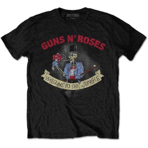 Guns N Roses - Skeleton Vintage Uni Bl  2Xl i gruppen MERCHANDISE / T-shirt / Hårdrock hos Bengans Skivbutik AB (5542081)