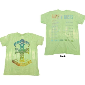 Guns N Roses - Gradient Uyi Tour Uni Green Dip-Dye    S i gruppen MERCHANDISE / T-shirt / Nyheter / Hårdrock hos Bengans Skivbutik AB (5542235r)
