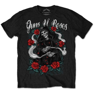 Guns N Roses - Roses Reaper Uni Bl    S i gruppen MERCHANDISE / T-shirt / Nyheter / Hårdrock hos Bengans Skivbutik AB (5542237r)