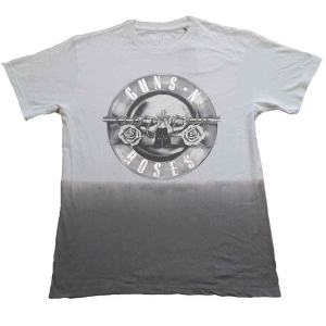 Guns N Roses - Tonal Bullet Uni Grey Dip-Dye    S i gruppen MERCHANDISE / T-shirt / Nyheter / Hårdrock hos Bengans Skivbutik AB (5542243r)
