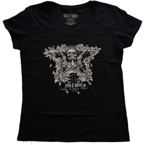 Guns N Roses - Skeleton Guns Lady Bl    S i gruppen MERCHANDISE / T-shirt / Hårdrock hos Bengans Skivbutik AB (5542268r)