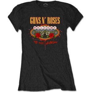 Guns N Roses - Welcome To The Jungle Lv Lady Bl    S i gruppen MERCHANDISE / T-shirt / Hårdrock hos Bengans Skivbutik AB (5542271r)