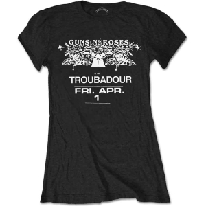 Guns N Roses - Troubadour Flyer Lady Bl    S i gruppen MERCHANDISE / T-shirt / Nyheter / Hårdrock hos Bengans Skivbutik AB (5542273r)