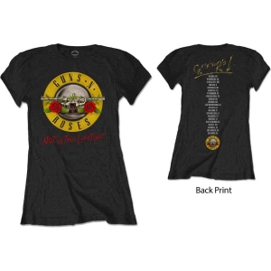 Guns N Roses - Not In This Lifetime Tour Lady Bl    S i gruppen MERCHANDISE / T-shirt / Hårdrock hos Bengans Skivbutik AB (5542276r)