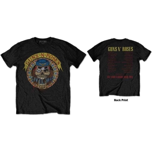Guns N Roses - Skull Circle Uni Bl    S i gruppen MERCHANDISE / T-shirt / Hårdrock hos Bengans Skivbutik AB (5542302r)