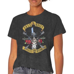Guns N Roses - Appetite Washed Uni Bl Dip-Dye    S i gruppen MERCHANDISE / T-shirt / Hårdrock hos Bengans Skivbutik AB (5542310r)