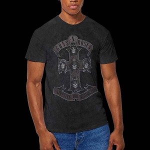Guns N Roses - Monochrome Cross Uni Bl Dip-Dye    S i gruppen MERCHANDISE / T-shirt / Hårdrock hos Bengans Skivbutik AB (5542311r)