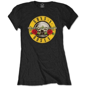 Guns N Roses - Packaged Classic Logo Lady Bl  1Xl i gruppen MERCHANDISE / T-shirt / Nyheter / Hårdrock hos Bengans Skivbutik AB (5542314r)